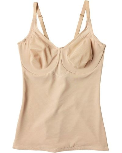 Miraclesuit Extra Firm Sexy Sheer Shaping Underwire Camisole - Natural