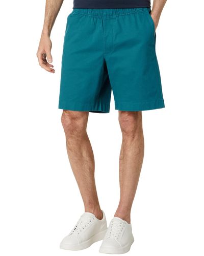 L.L. Bean Lakewashed Stretch Pull-on Khaki Shorts - Blue