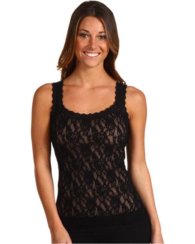 Hanky Panky Signature Lace Unlined Cami - Black