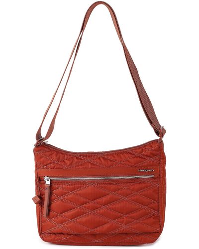 Hedgren Harper's Rfid Shoulder Bag - Red