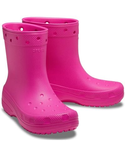 Crocs™ Classic Rain Boot - Pink