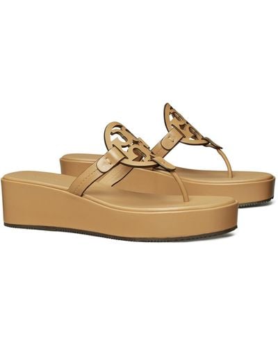 Tory Burch Miller Wedge 25mm - Natural