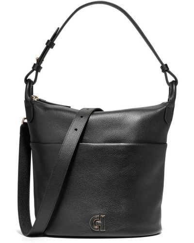 Cole Haan Essential Soft Bucket Bag - Black