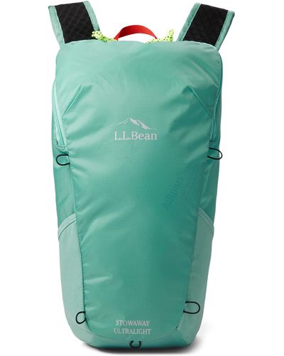 L.L. Bean Stowaway Ultralight Day Pack - Green