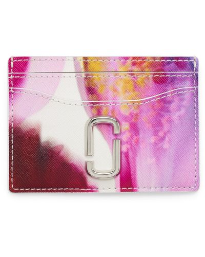 Marc Jacobs The Future Floral Utility Snapshot Card Case - Pink