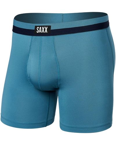 Saxx Underwear Co. Sport Mesh Boxer Brief Fly - Black