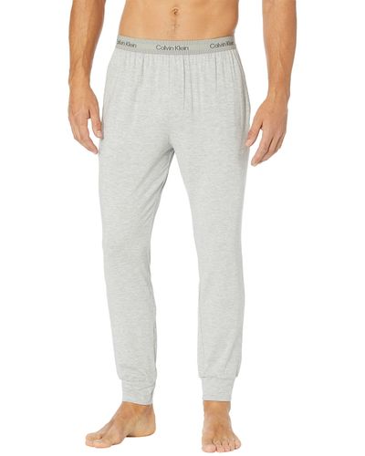 Calvin Klein Eco Pure Modal Lounge Sweatpants - Gray