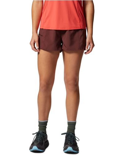 Mountain Hardwear Trail Sender Shorts - Red