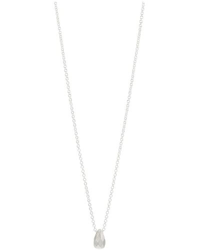 Dogeared See The Light Faceted Teardrop Necklace - Black