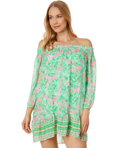 Lilly Pulitzer Maribeth Cover-up - Green