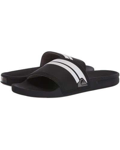 Quiksilver Rivi Slide-slider Sandals For Open Toe - Black