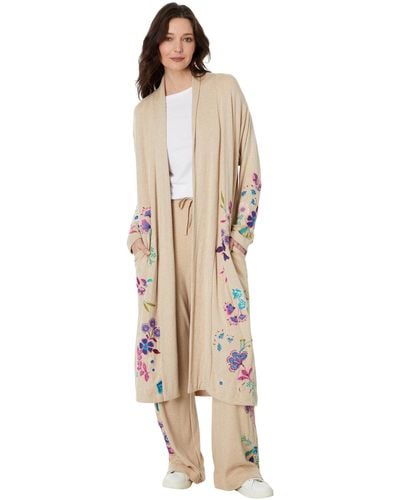 Johnny Was Shilo Cozy Duster - Natural