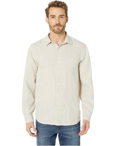 Tommy Bahama Sea Glass Breezer Long Sleeve Shirt - Natural