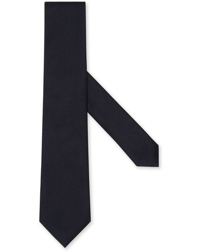 Zegna Krawatte Aus Seide - Blau