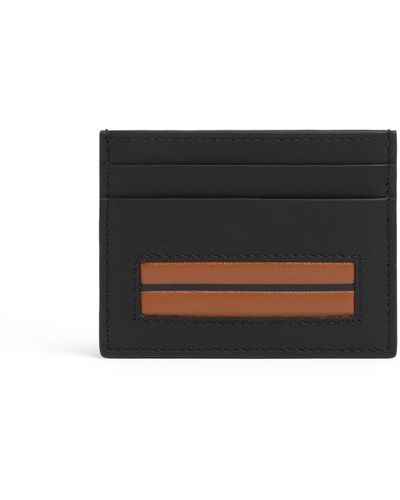 Zegna Leather Card Case - Black