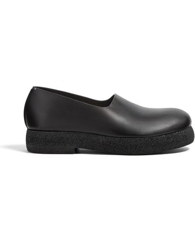 Zegna Leather Loafers - Black