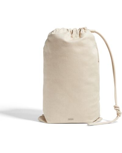 Zegna Light Oasi Lino Backpack - White