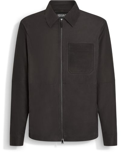 Zegna Overshirt - Nero