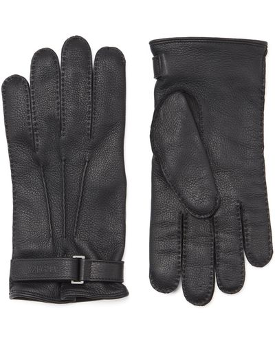 Zegna Deerskin Gloves - Black