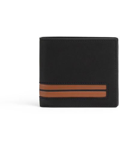 ZEGNA Leather Billfold Wallet - Black