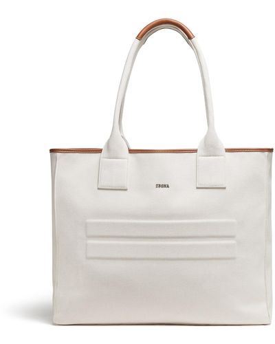 Zegna Tote Bag - Bianco