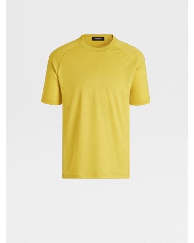 Zegna High Performancetm Short-sleeve T-shirt - Yellow