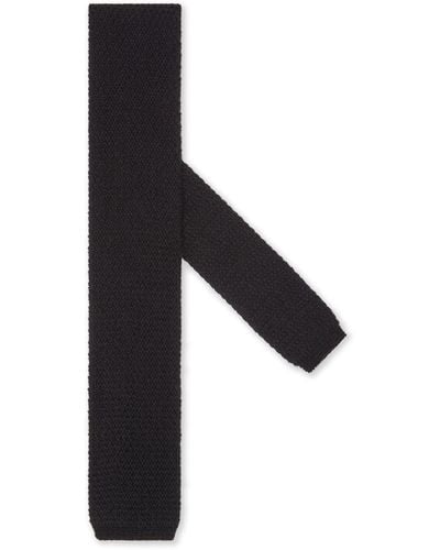 Zegna Oasi Cashmere Tie - Black