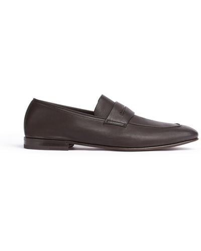 Zegna Mocassini L'Asola - Marrone