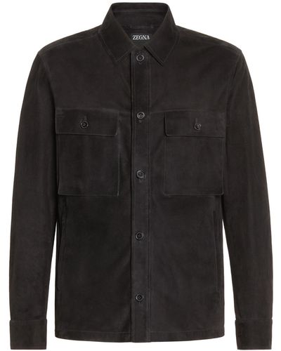 Zegna Overshirt - Nero