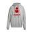 Étoile Isabel Marant Gray Mansel Logo Printed Jersey Hooded Sweatshirt
