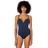 Seafolly Blue Damen Petal Edge Sweetheart Maillot Badeanzug
