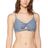 Seafolly Blue Damen Capri Check Cd Bralette Bikinioberteil