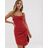 Monroe - Vestitino con spacco laterale di Free People in Red