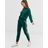 Joli survêtement avec sweat-shirt et pantalon de jogging basique avec lien et attaches contrastantes ASOS en coloris Green