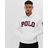 Polo Ralph Lauren Witte Hoodie Van Fleece Met Polo-logo in het White voor heren
