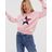 Tommy Hilfiger Summer Heritage - Sweatshirt Met Sterlogo in het Pink