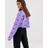 Nike Purple Air Lilac Cropped Logo Sweatshirt
