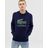 Lacoste Hoodie Met Capuchon En Krokodillenlogo In Marineblauw in het Black voor heren