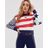 Tommy Hilfiger Summer Heritage - Sweatshirt Met Amerikaanse Vlag in het Blue