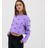 Nike Purple Air Lilac Cropped Logo Sweatshirt
