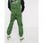 Nike Swoosh - Geweven joggingbroek Met Boorden in het Green voor heren