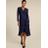 Baukjen Blue Liza Wrap Dress