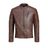 Jack & Jones Biker Leren Jas in het Brown voor heren
