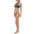 Mikoh Swimwear Lanai Strappy Cheeky Bikini Bottom - Kelp Green