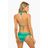 ViX Bia Tube Sliding Straps Full Bikini Bottom - Lagoon Green Tie Dye Print