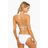 ViX Bia Tube Sliding Straps Full Bikini Bottom - White
