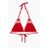 Beach Bunny Ireland Ring Triangle Bikini Top - Red