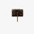 Saint Laurent Brown Kate Tassel Shoulder Bag