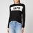Bella Freud Black 1970 Merino Jumper