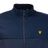 Lyle & Scott Blue Lyle And Scott Zip Through Jersey Funnel Neck Sweatshirt